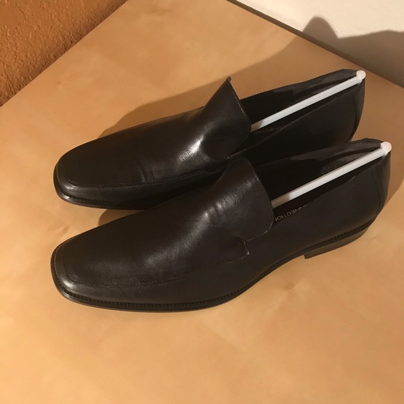 French Connection Black Loafers US 10 / EU 44 New! - Picture 1 of 6